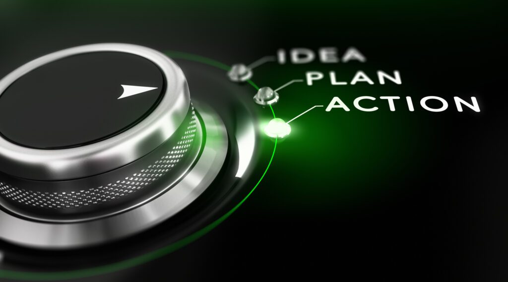 Have an action plan for your business, for success