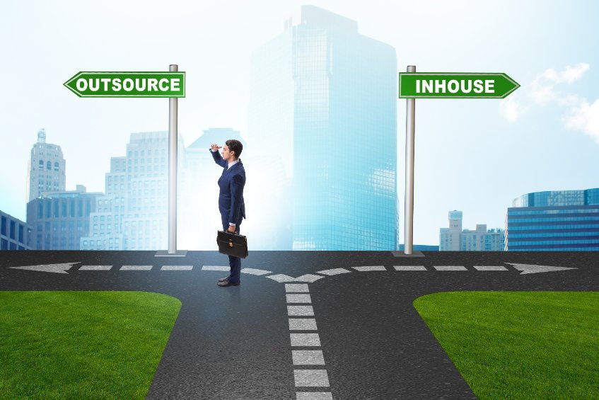 Learn the benefits of outsourcing versus doing in house