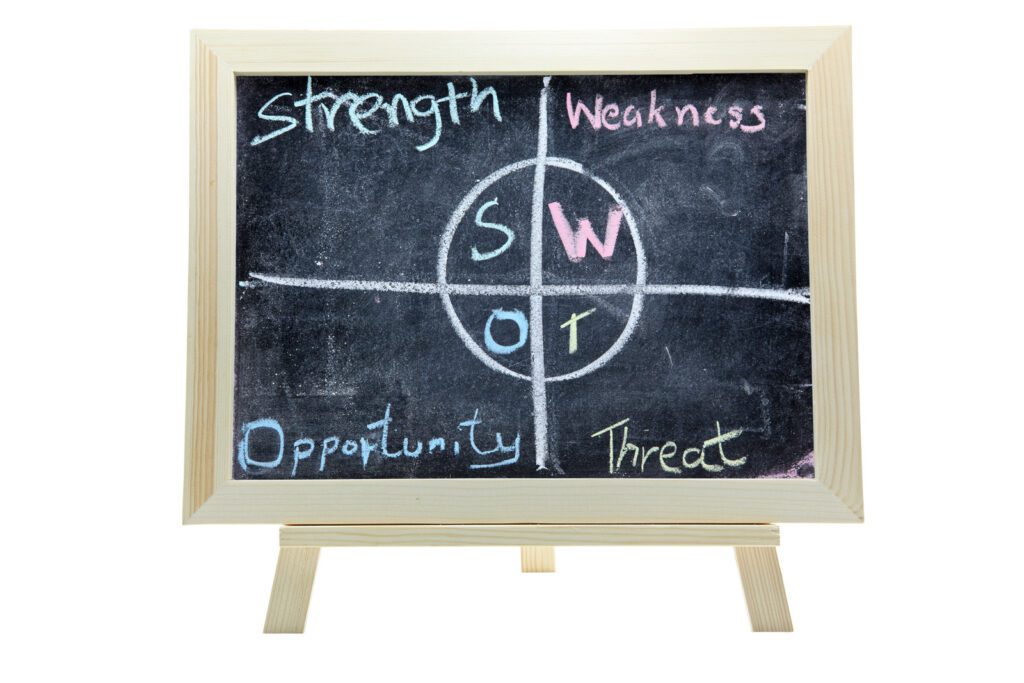 SWOT analysis is great on it's own, but with a business coach, it can be accelerated. 